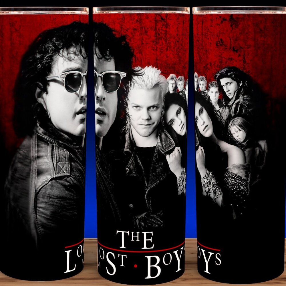 The Lost Boys 80s Vampire Cult Classic Movie Cup Mug Tumbler 20oz